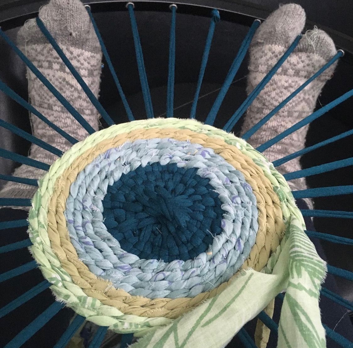 Væv workshop på cykelhjul mandag den 24. november kl. 10 -15