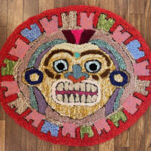 Håndtuftet tæppe til Salg